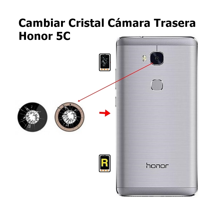 Cambiar Cristal Cámara Trasera Honor 5C