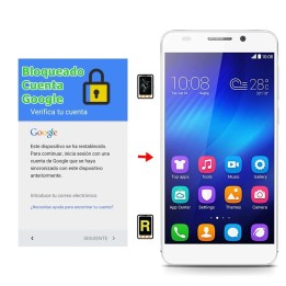 Eliminar Cuenta Google Honor 6