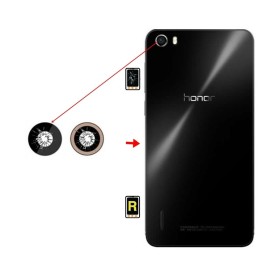 Cambiar Cristal Cámara Trasera Honor 6A