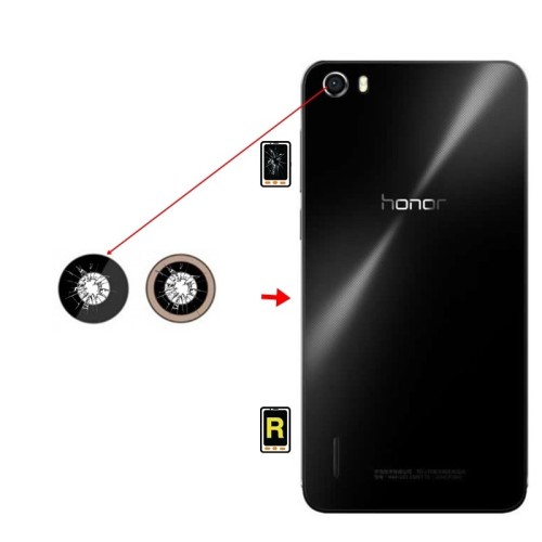 Cambiar Cristal Cámara Trasera Honor 6A