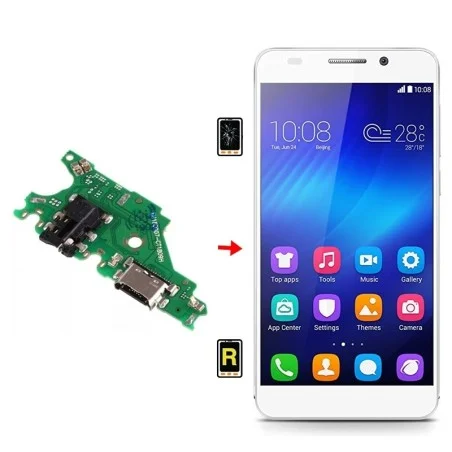 Cambiar Conector De Carga Honor 6C