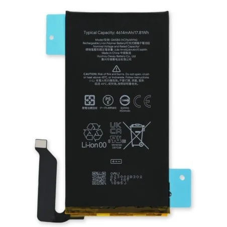 BATERIA ORIGINAL PARA GOOGLE PIXEL 8A OFICIAL