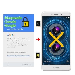Eliminar Cuenta Google Honor 6X