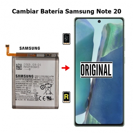 Cambiar Batería Samsung Note 20 Original