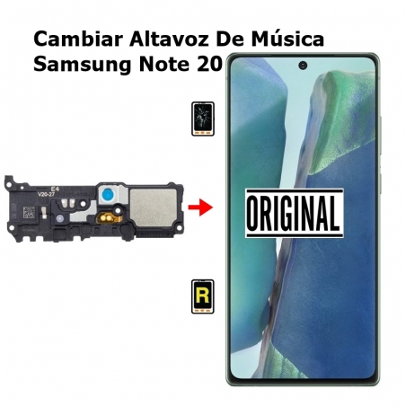 Cambiar Altavoz De Música Samsung Note 20