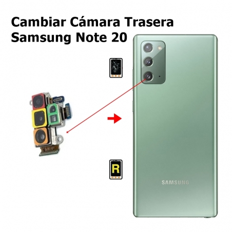 Cambiar Cámara Trasera Samsung Note 20