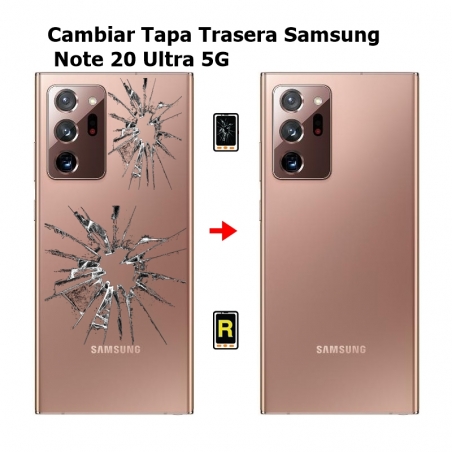 Cambiar Tapa Trasera Samsung Note 20 Ultra 5G