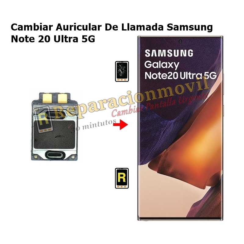 Cambiar Auricular De Llamada Samsung Note 20 Ultra 5G