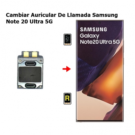Cambiar Auricular De Llamada Samsung Note 20 Ultra 5G