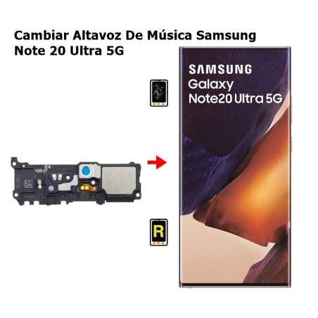 Cambiar Altavoz De Música Samsung Note 20 Ultra 5G