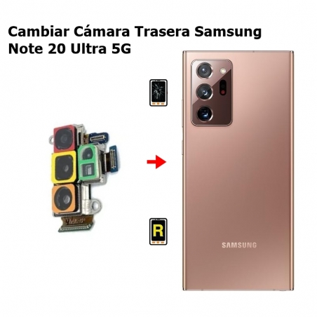 Cambiar Cámara Trasera Samsung Note 20 Ultra 5G