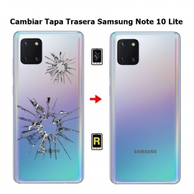 Cambiar Tapa Trasera Samsung Note 10 Lite