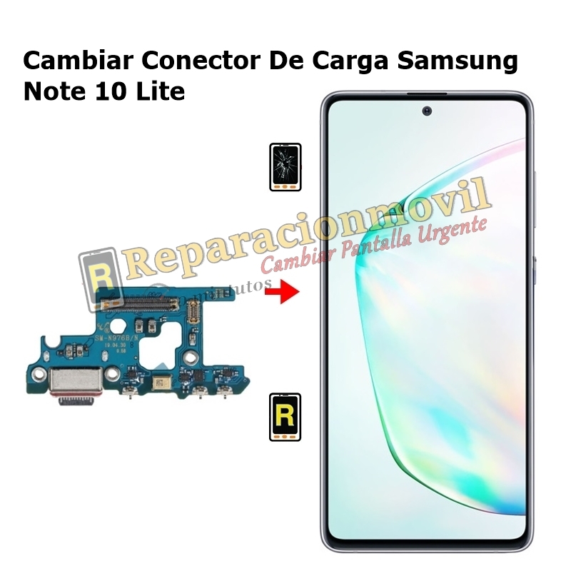 Cambiar Conector De Carga Samsung Note 10 Lite