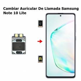 Cambiar Auricular De Llamada Samsung Note 10 Lite