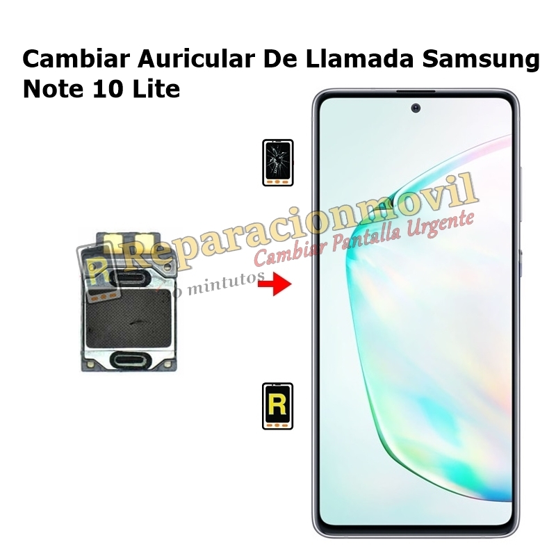 Cambiar Auricular De Llamada Samsung Note 10 Lite