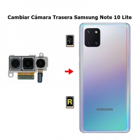 Cambiar Cámara Trasera Samsung Note 10 Lite