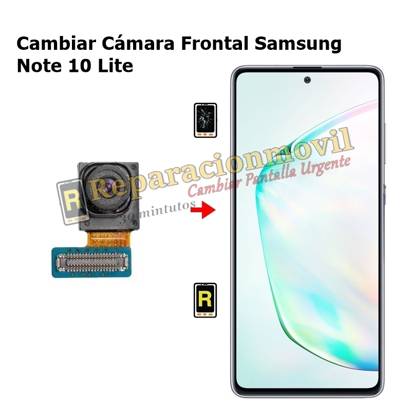 Cambiar Cámara Frontal Samsung Note 10 Lite