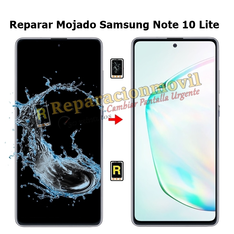 Reparar Mojado Samsung Note 10 Lite