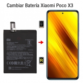 Cambiar Batería Xiaomi Poco X3