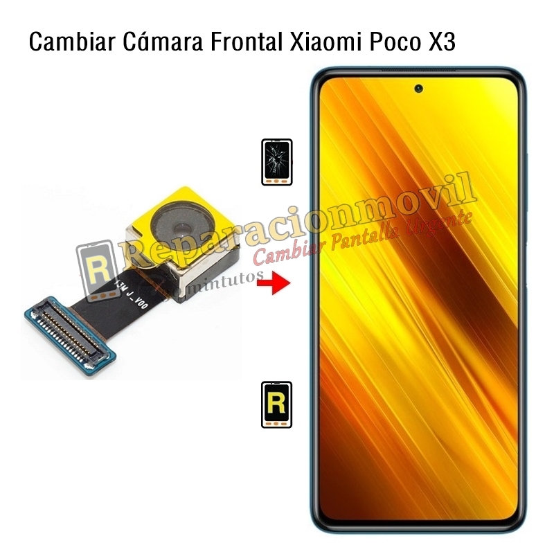 Cambiar Cámara Frontal Xiaomi Poco X3