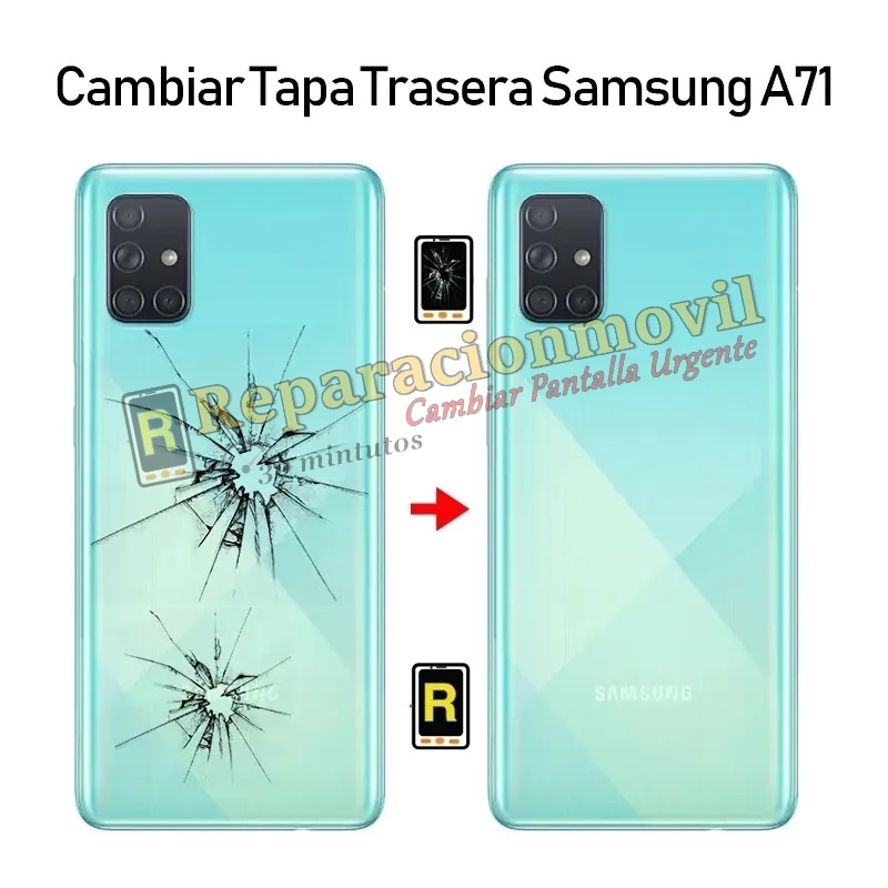 Cambiar Tapa Trasera Samsung Galaxy A71
