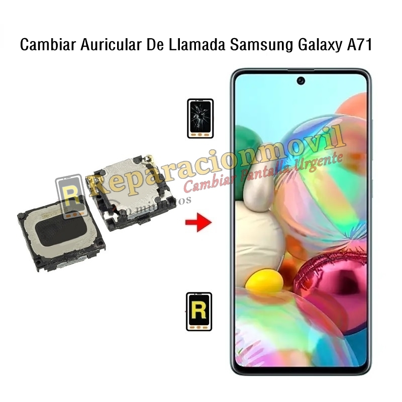 Cambiar Auricular De Llamada Samsung Galaxy A71