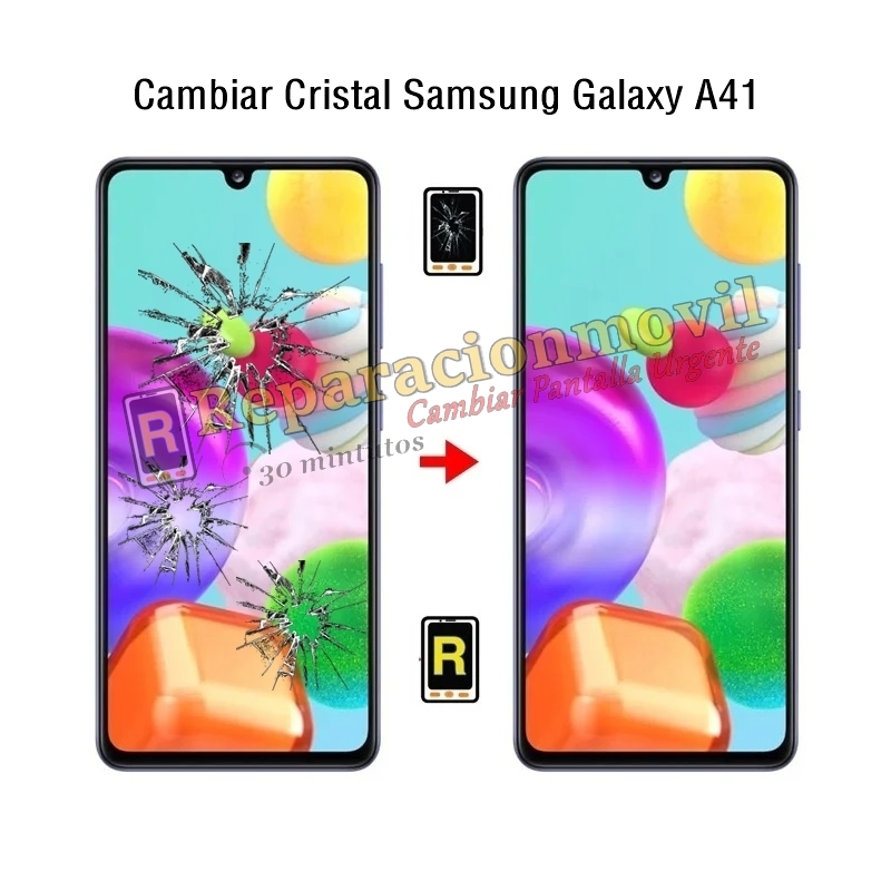 Cambiar Cristal Samsung Galaxy A41