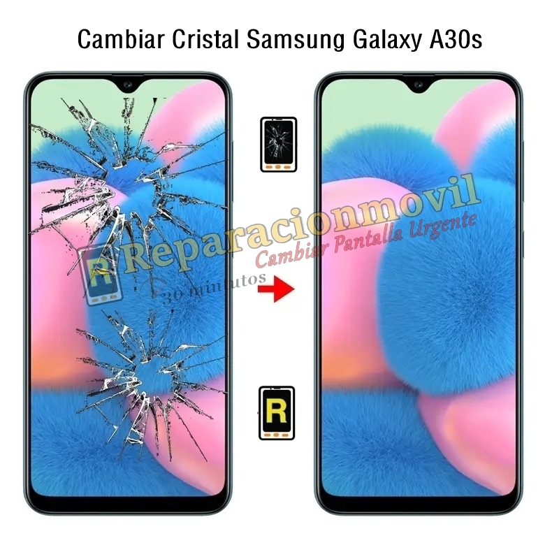 Cambiar Cristal Samsung Galaxy A30s