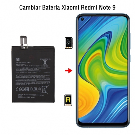 Cambiar Batería Xiaomi Redmi Note 9 BN62