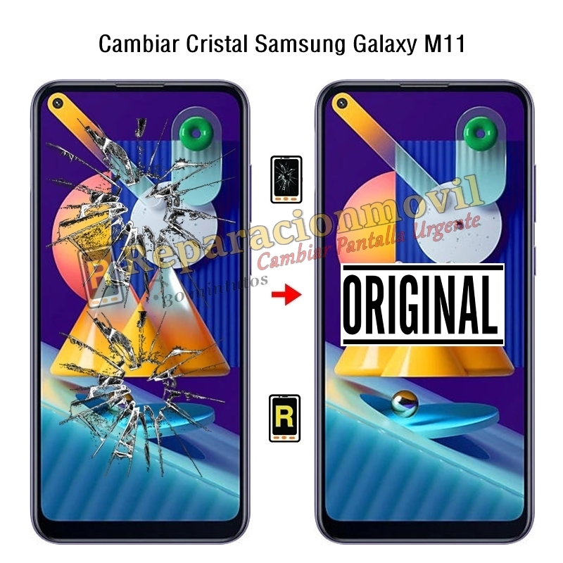 Cambiar Cristal Samsung Galaxy M11