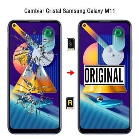 Cambiar Cristal Samsung Galaxy M11