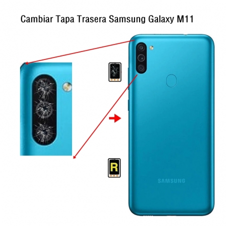 Cambiar Cristal Cámara Trasera Samsung Galaxy M11
