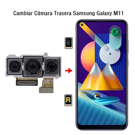 Cambiar Cámara Trasera Samsung Galaxy M11