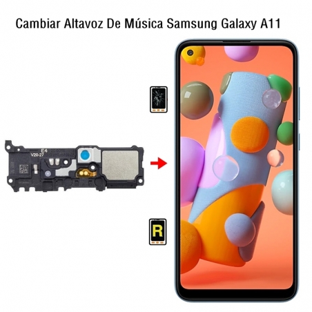 Cambiar Altavoz De Música Samsung Galaxy A11