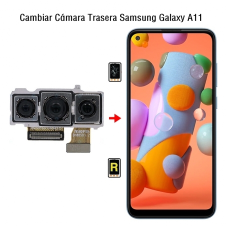 Cambiar Cámara Trasera Samsung Galaxy A11