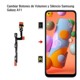 Cambiar Botones de Volumen y Silencio Samsung Galaxy A11