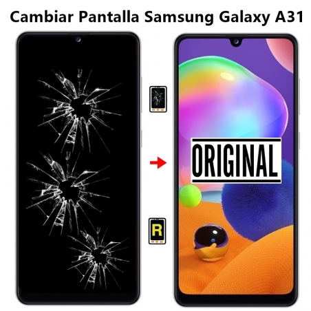 Cambiar Pantalla Samsung Galaxy A31