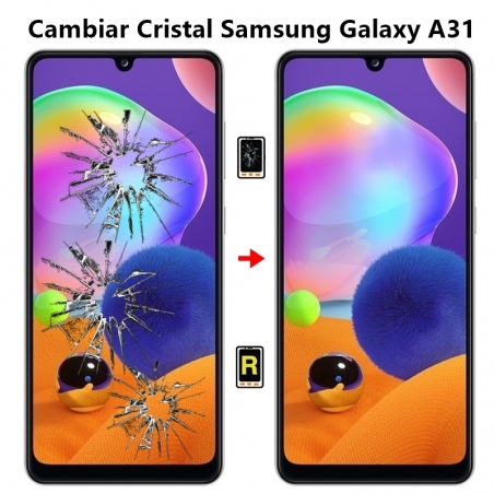 Cambiar Cristal Samsung Galaxy A31