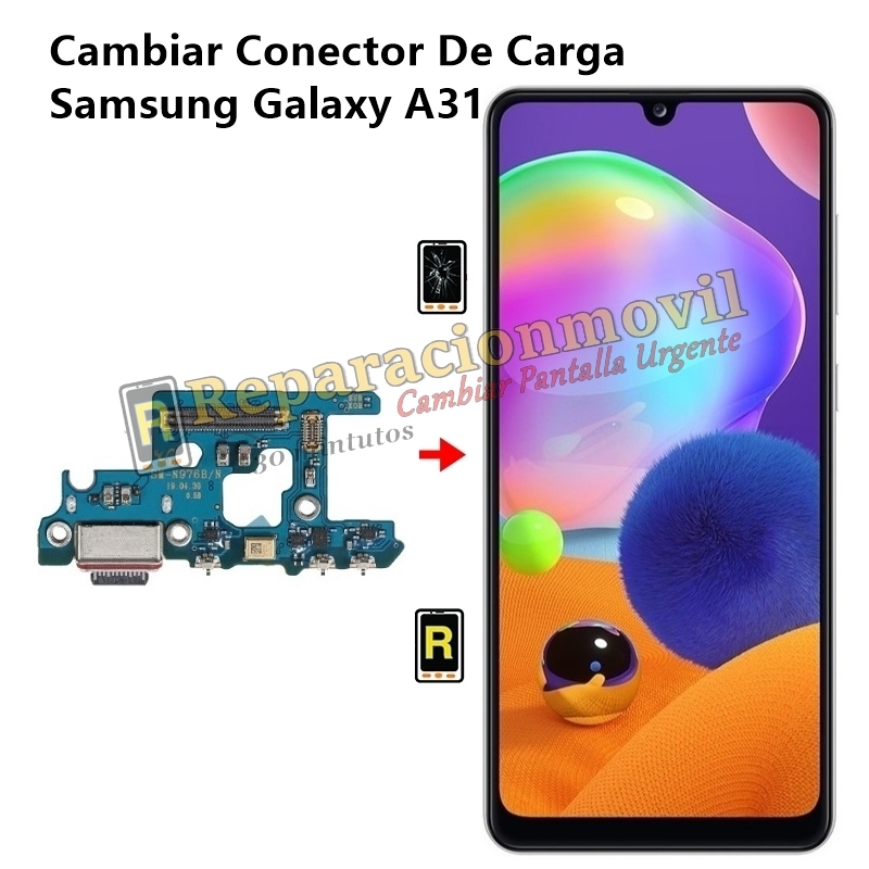 Cambiar Conector De Carga Samsung Galaxy A31