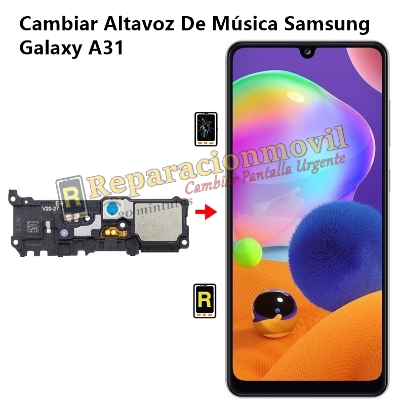 Cambiar Altavoz De Música Samsung Galaxy A31