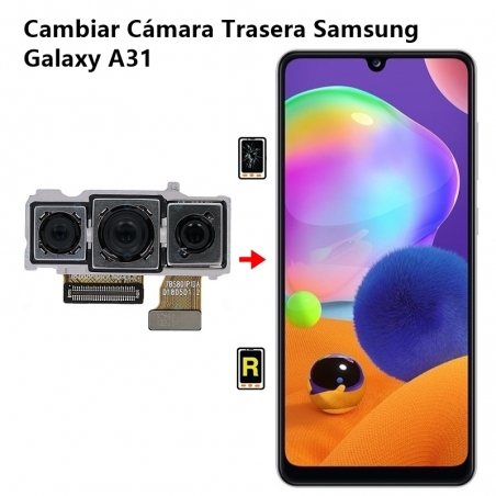 Cambiar Cámara Trasera Samsung Galaxy A31