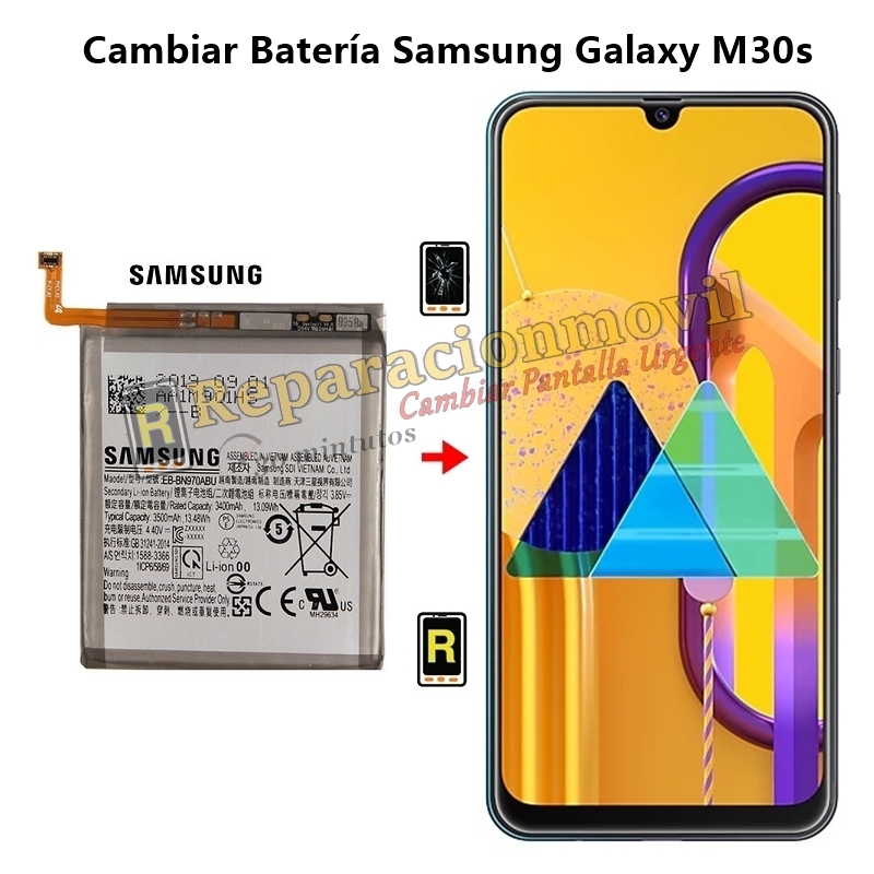 Cambiar Batería Samsung Galaxy M30S Original