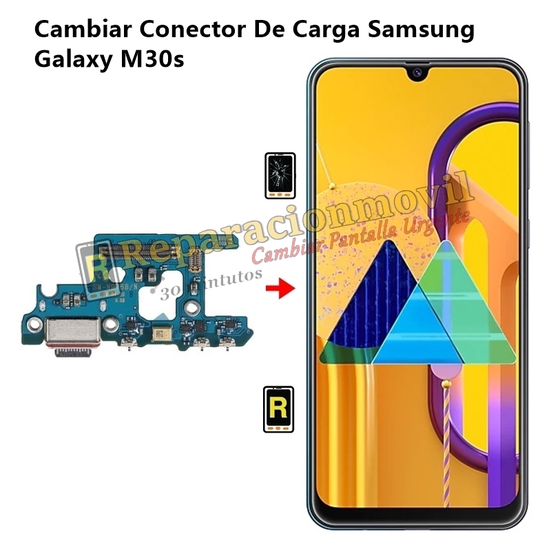 Cambiar Conector De Carga Samsung Galaxy M30S