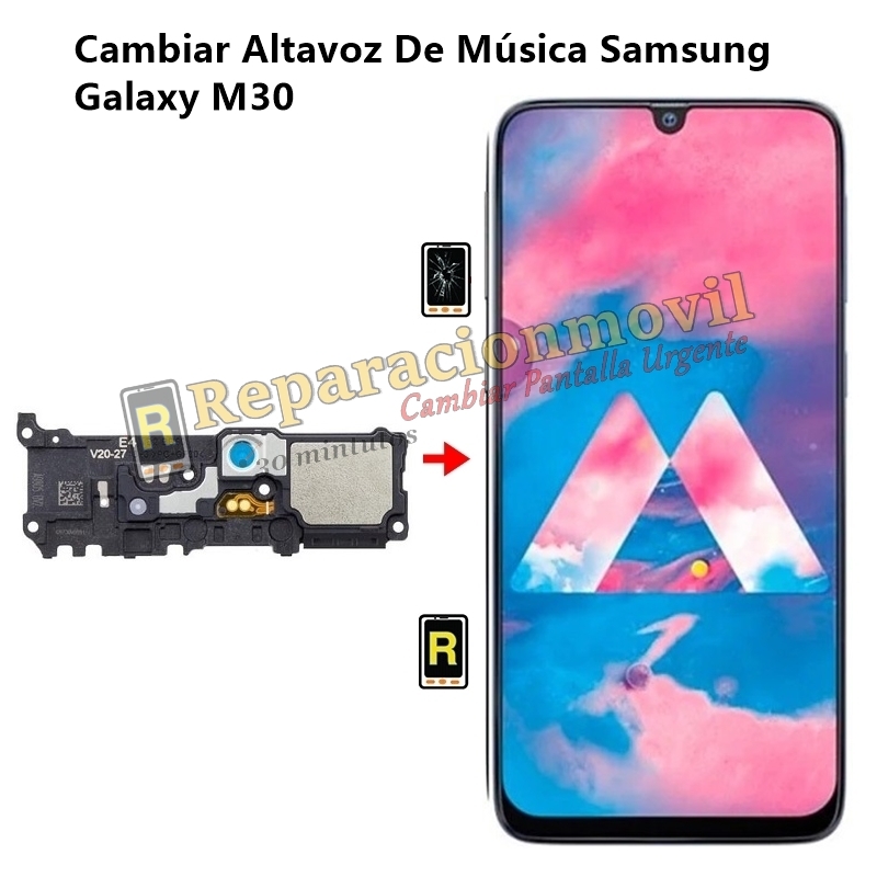 Cambiar Altavoz De Música Samsung Galaxy M30