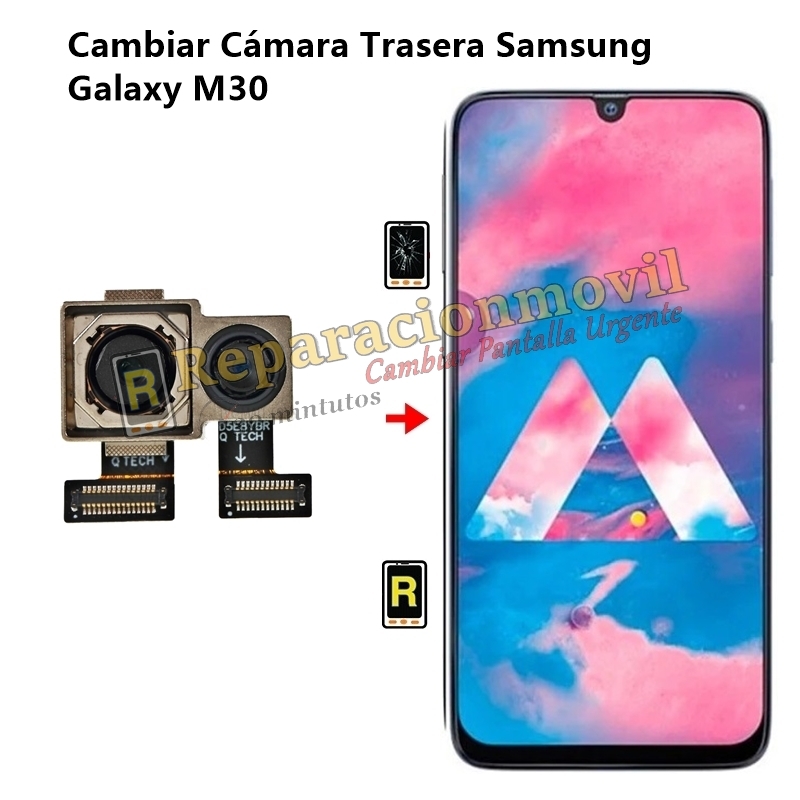 Cambiar Cámara Trasera Samsung Galaxy M30