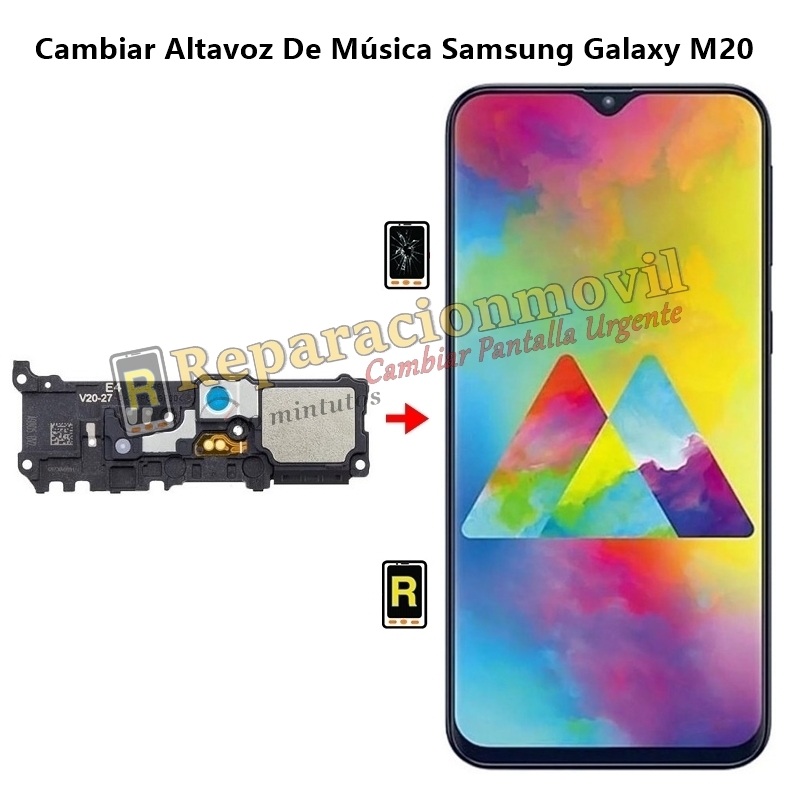 Cambiar Altavoz De Música Samsung Galaxy M20