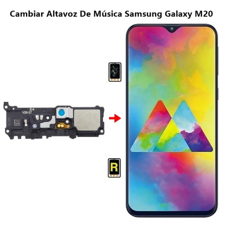Cambiar Altavoz De Música Samsung Galaxy M20