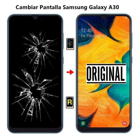 Cambiar Pantalla Samsung Galaxy A30