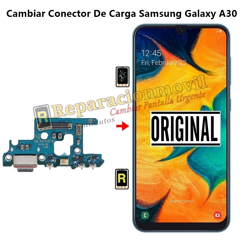 Cambiar Conector De Carga Samsung Galaxy A30