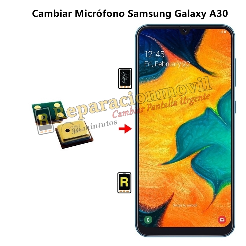 Cambiar Micrófono Samsung Galaxy A30